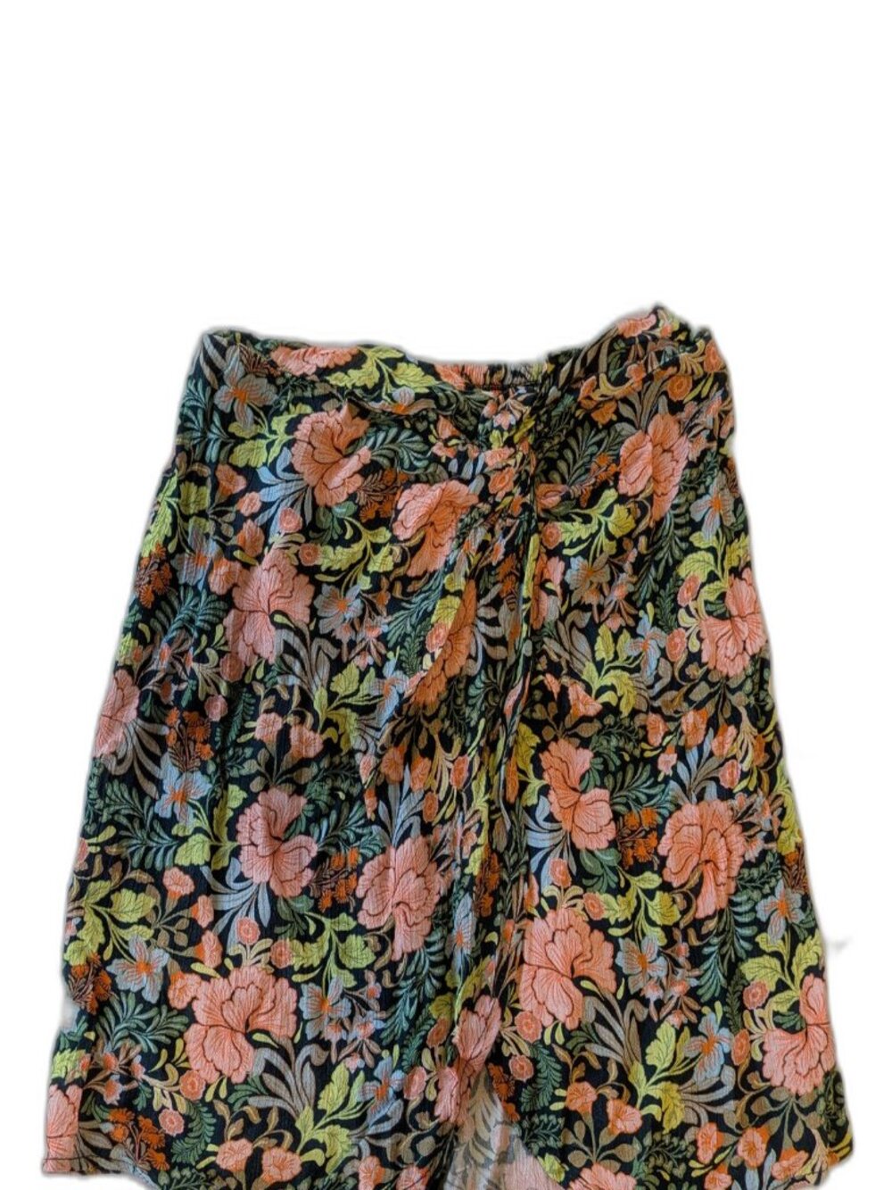 O'Neill Floral Mini Skirt Boho Beach Viscose - XS